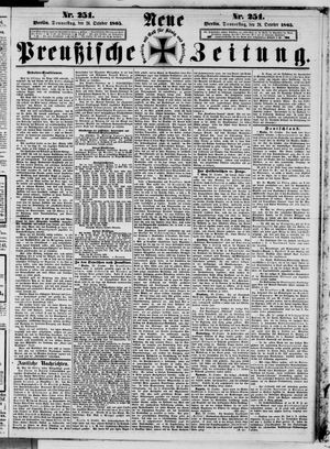 Neue preußische Zeitung vom 26.10.1865