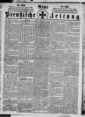Neue preußische Zeitung vom 28.10.1865