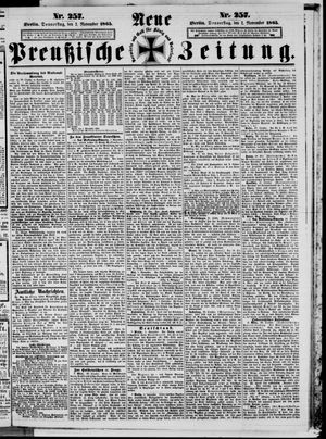 Neue preußische Zeitung vom 02.11.1865