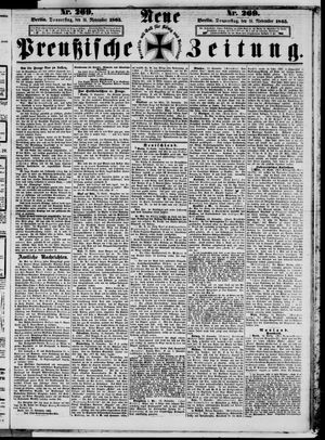 Neue preußische Zeitung vom 16.11.1865