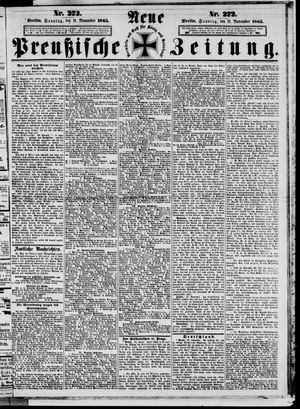 Neue preußische Zeitung on Nov 19, 1865