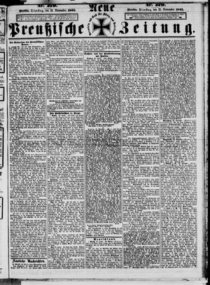 Neue preußische Zeitung vom 28.11.1865