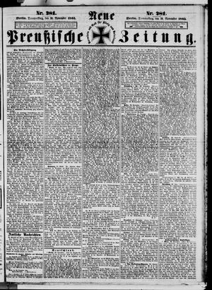 Neue preußische Zeitung vom 30.11.1865