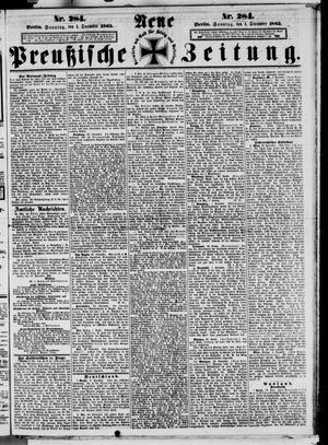 Neue preußische Zeitung vom 03.12.1865