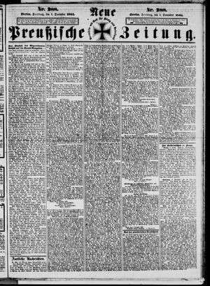 Neue preußische Zeitung vom 08.12.1865
