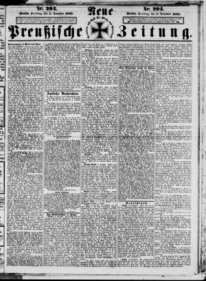 Neue preußische Zeitung vom 15.12.1865