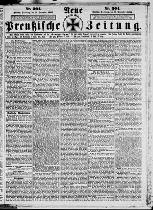 Neue preußische Zeitung vom 29.12.1865