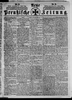 Neue preußische Zeitung vom 04.01.1866