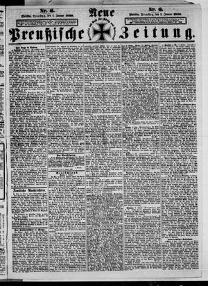 Neue preußische Zeitung vom 09.01.1866