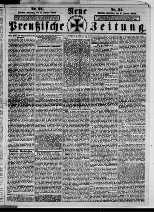 Neue preußische Zeitung vom 26.01.1866