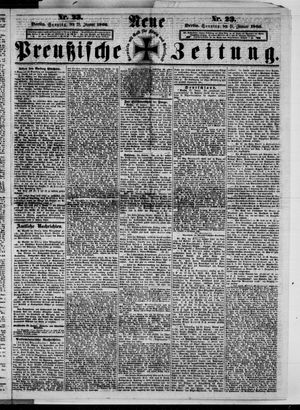 Neue preußische Zeitung vom 28.01.1866