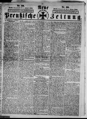 Neue preußische Zeitung vom 17.02.1866