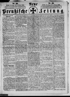 Neue preußische Zeitung vom 20.02.1866
