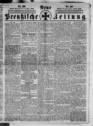 Neue preußische Zeitung vom 28.02.1866