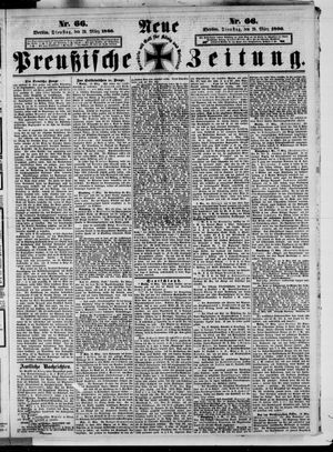 Neue preußische Zeitung vom 20.03.1866