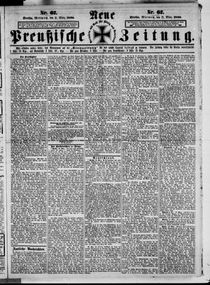Neue preußische Zeitung vom 21.03.1866
