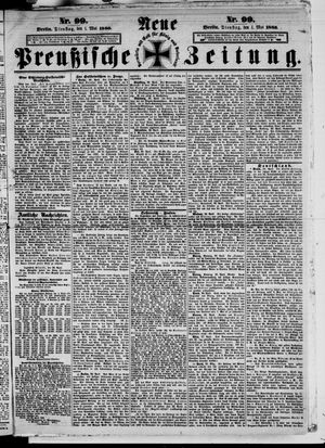 Neue preußische Zeitung vom 01.05.1866