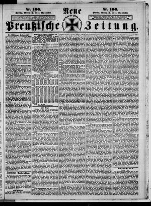 Neue preußische Zeitung vom 02.05.1866