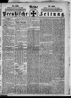 Neue preußische Zeitung vom 04.05.1866