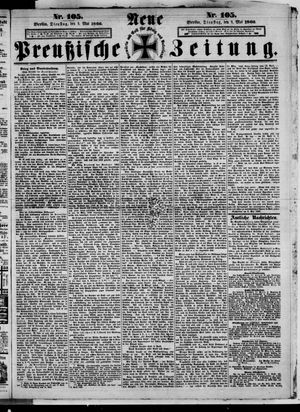 Neue preußische Zeitung vom 08.05.1866
