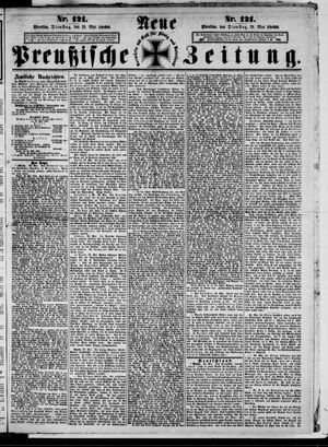 Neue preußische Zeitung vom 29.05.1866