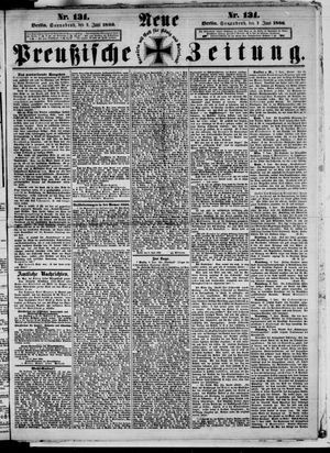 Neue preußische Zeitung vom 09.06.1866