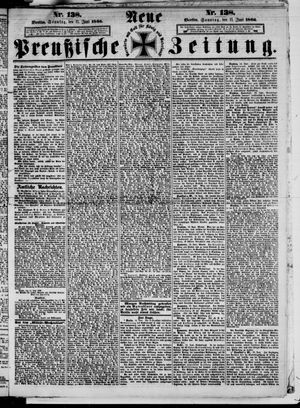 Neue preußische Zeitung vom 17.06.1866