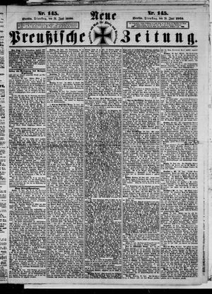 Neue preußische Zeitung vom 26.06.1866