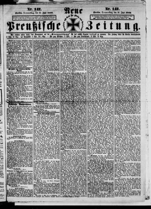 Neue preußische Zeitung vom 28.06.1866