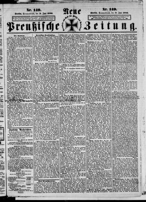 Neue preußische Zeitung vom 30.06.1866