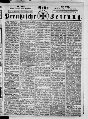 Neue preußische Zeitung vom 30.08.1866
