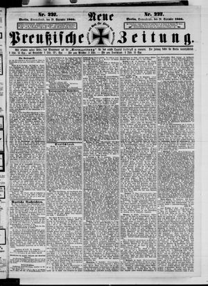 Neue preußische Zeitung vom 29.09.1866