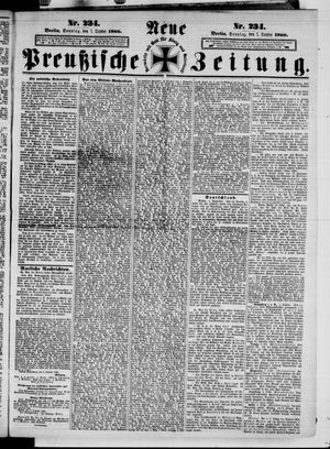 Neue preußische Zeitung vom 07.10.1866