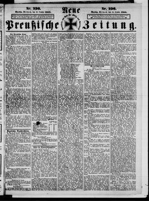 Neue preußische Zeitung vom 10.10.1866