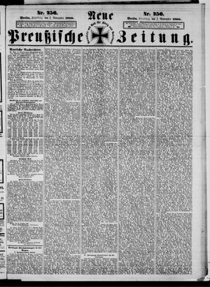 Neue preußische Zeitung vom 02.11.1866