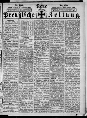 Neue preußische Zeitung vom 04.11.1866