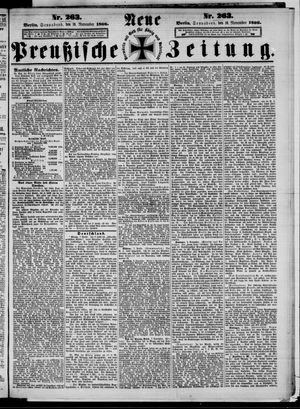 Neue preußische Zeitung vom 10.11.1866