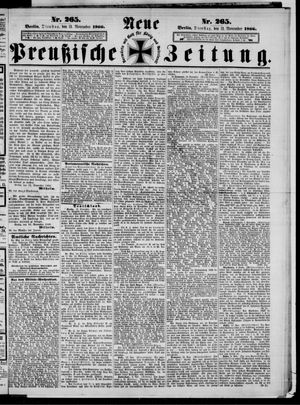 Neue preußische Zeitung vom 13.11.1866