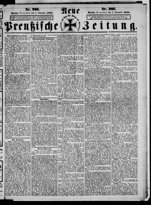 Neue preußische Zeitung vom 15.11.1866