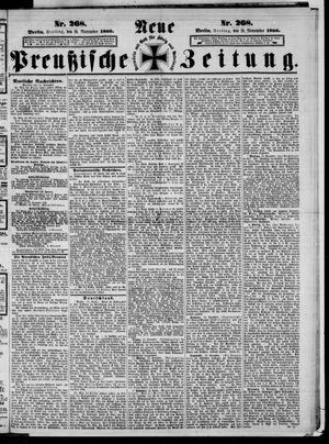 Neue preußische Zeitung vom 16.11.1866