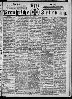 Neue preußische Zeitung vom 23.11.1866