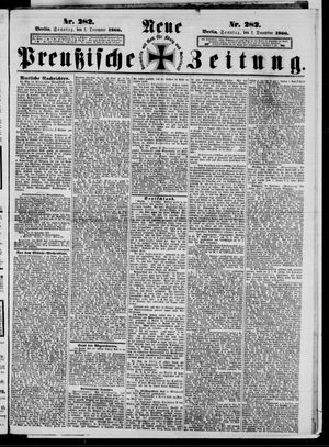 Neue preußische Zeitung vom 02.12.1866