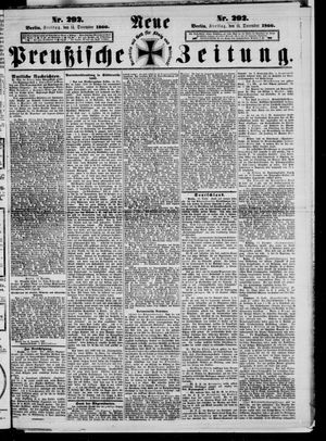Neue preußische Zeitung vom 14.12.1866