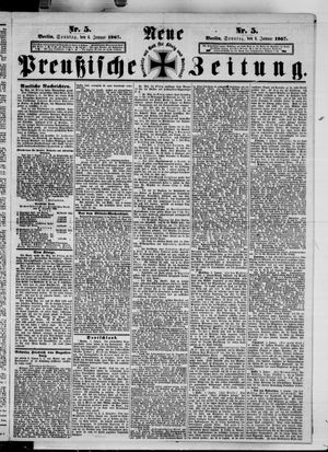 Neue preußische Zeitung vom 06.01.1867