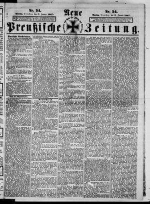 Neue preußische Zeitung vom 29.01.1867