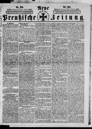 Neue preußische Zeitung vom 09.02.1867