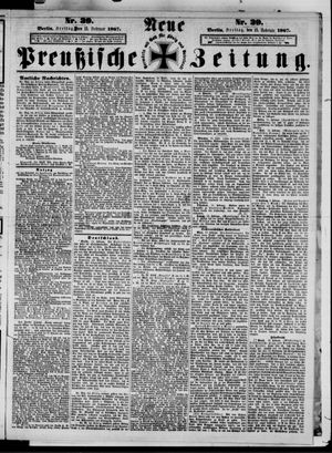 Neue preußische Zeitung vom 15.02.1867