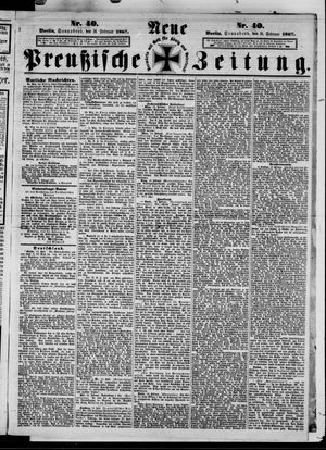 Neue preußische Zeitung vom 16.02.1867