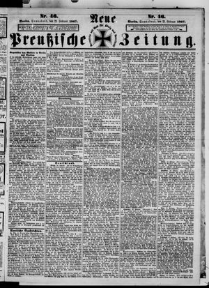 Neue preußische Zeitung vom 23.02.1867