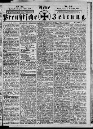 Neue preußische Zeitung vom 05.03.1867